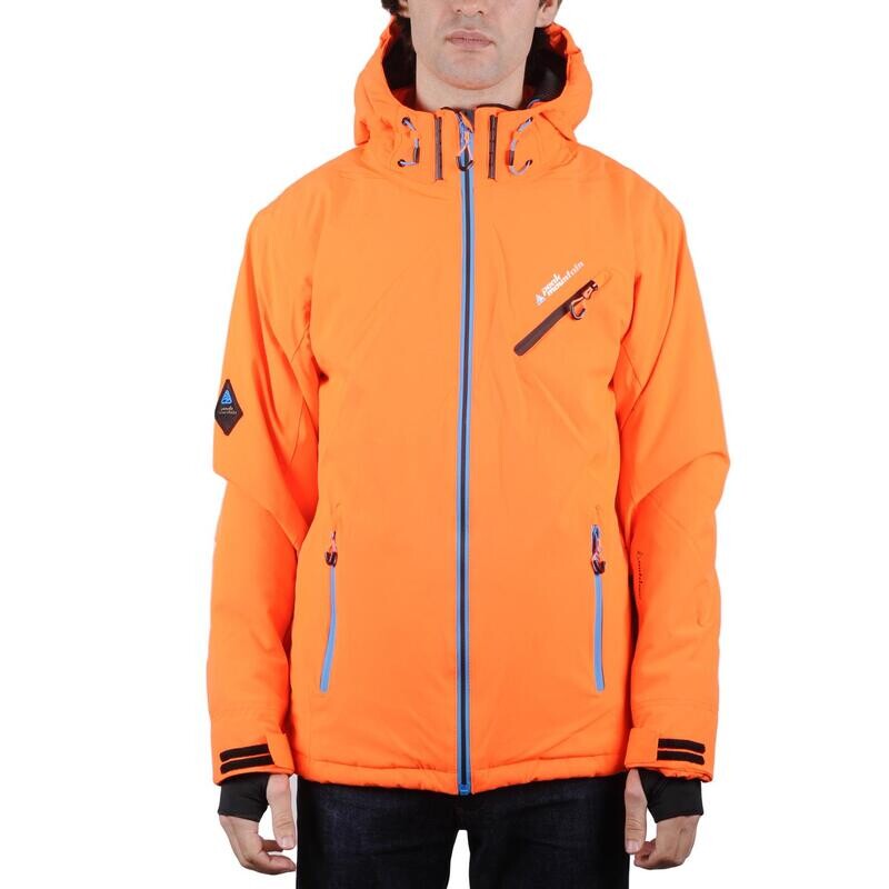 

Мужская куртка Peak Mountain, цвет orange/light orange/black