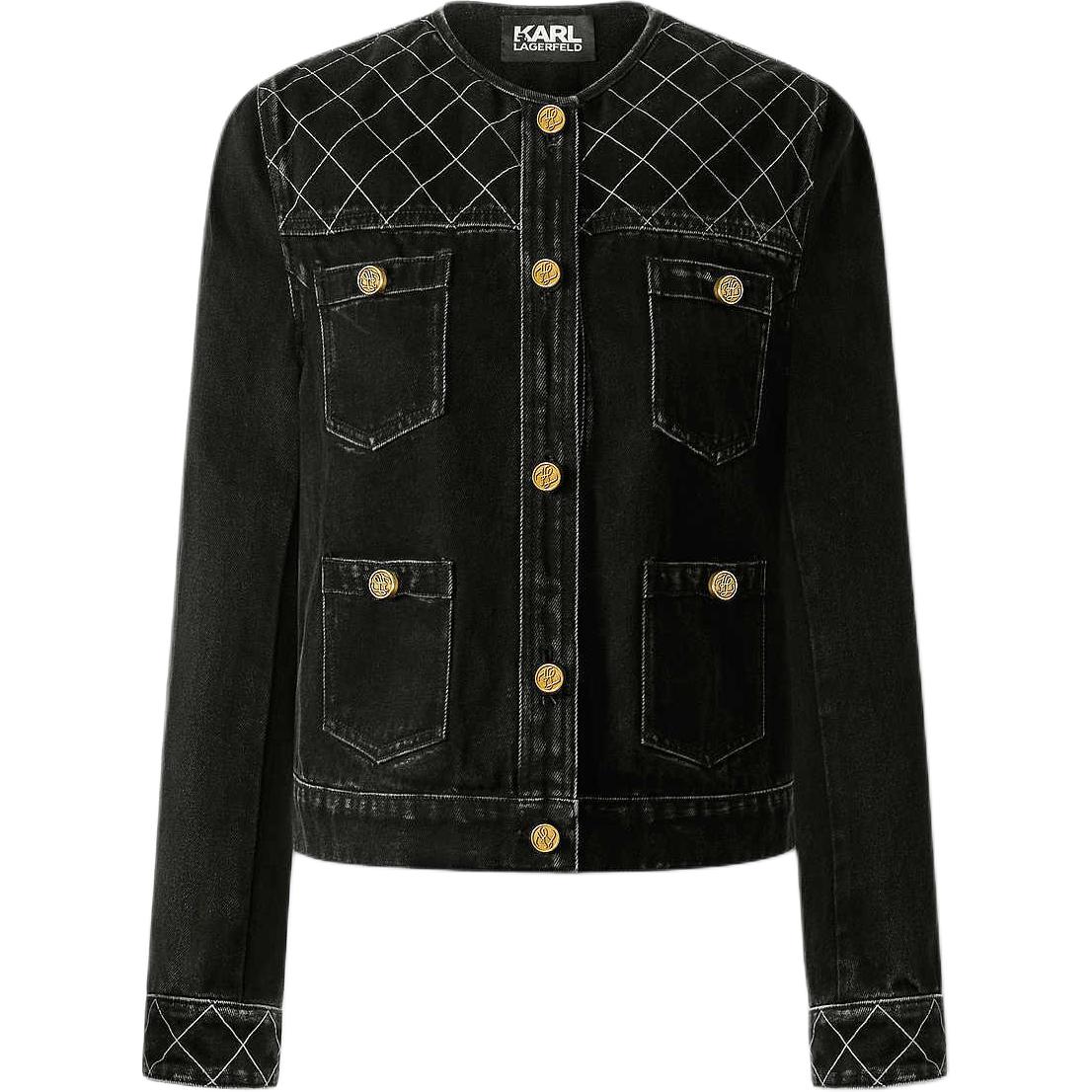 

KARL LAGERFELD / Karl Lagerfeld Jeans Джинсовая куртка KARL LAGERFELD, Black