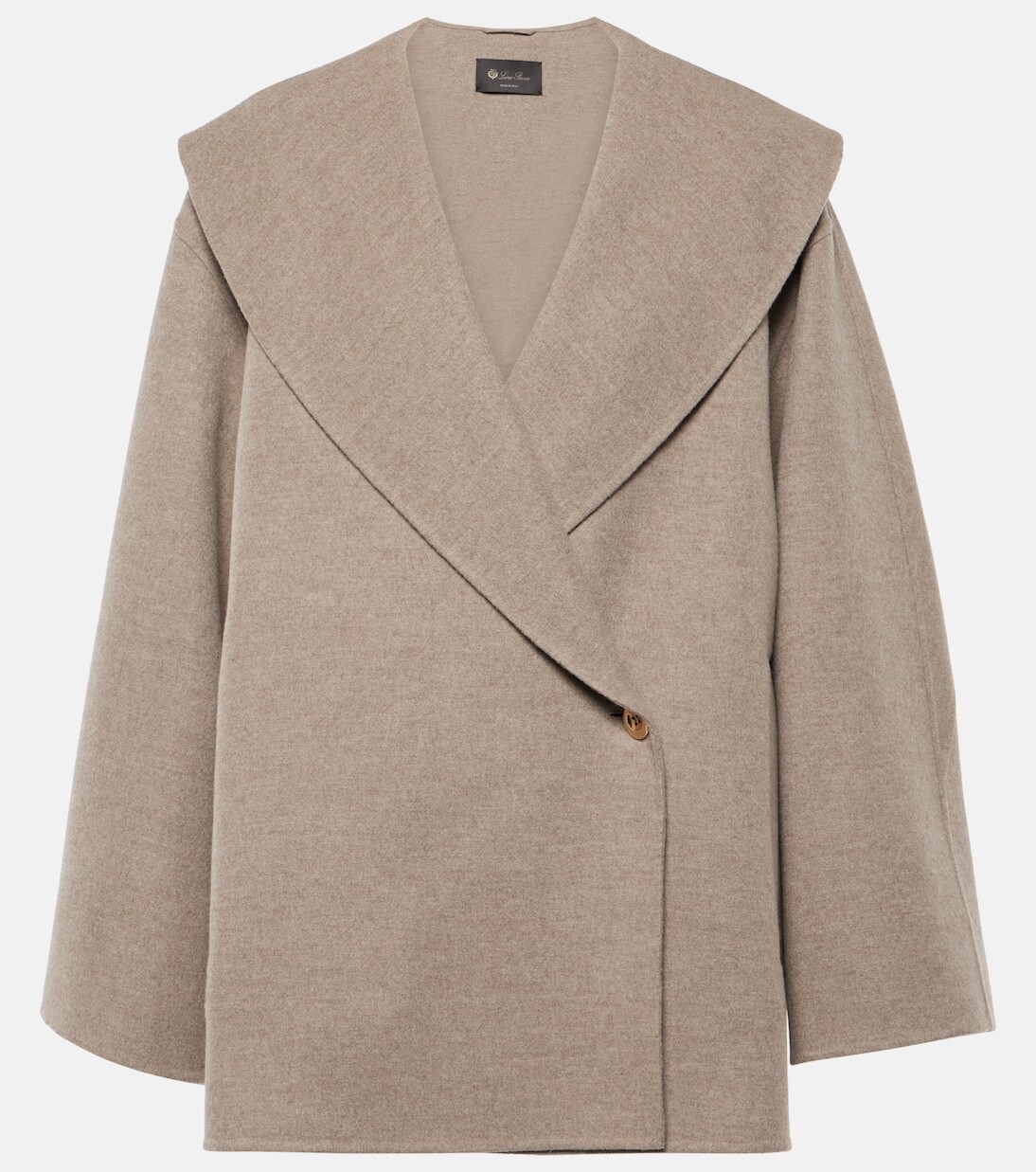 

Кашемировый бушлат enrique Loro Piana, коричневый