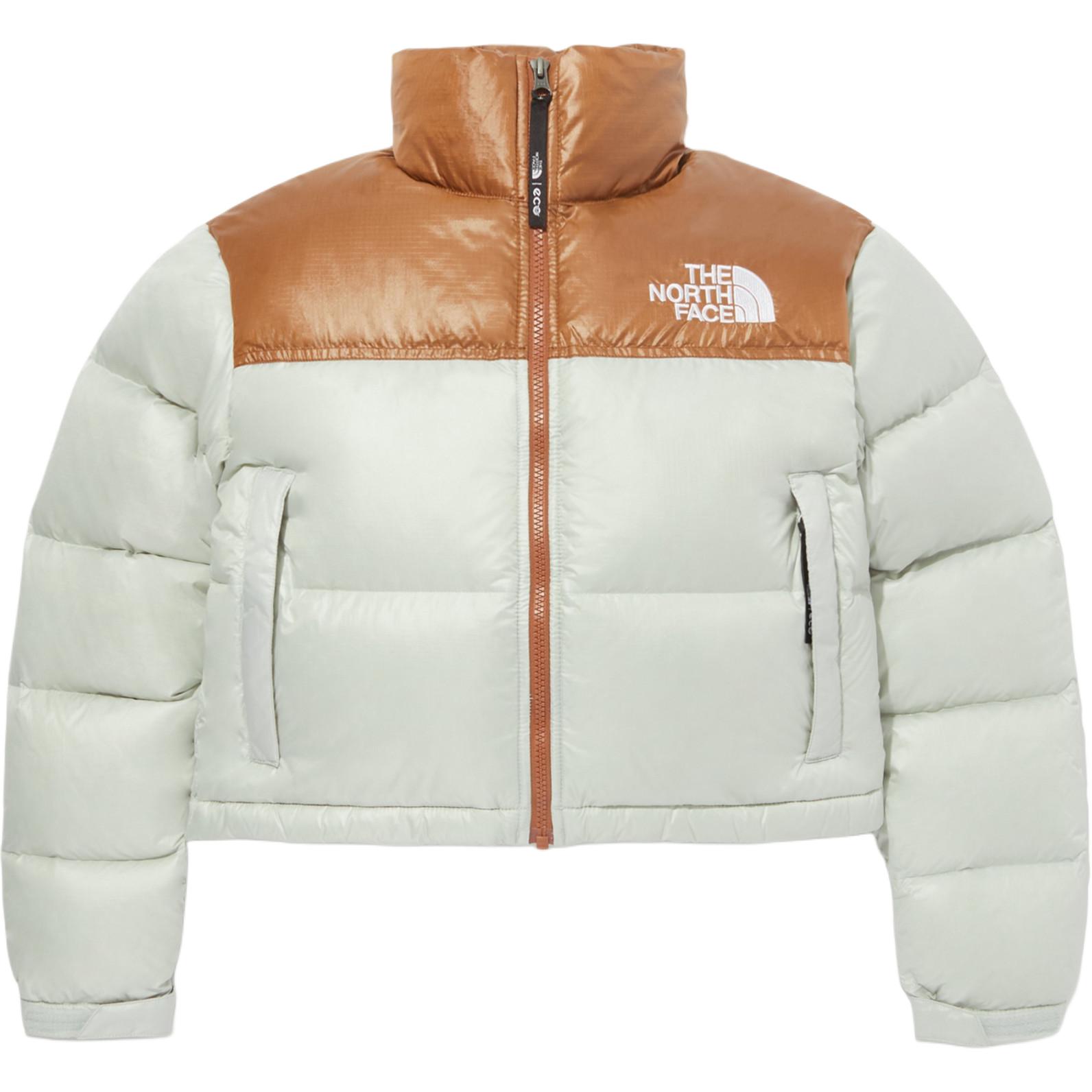 

THE NORTH FACE Женская короткая куртка Nuptse, цвет мятный