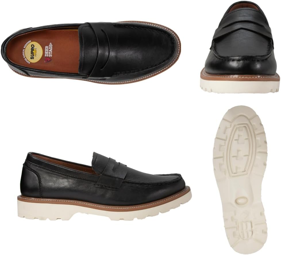 Туфли Deer Stags Mens Infinity, черный — фото 2