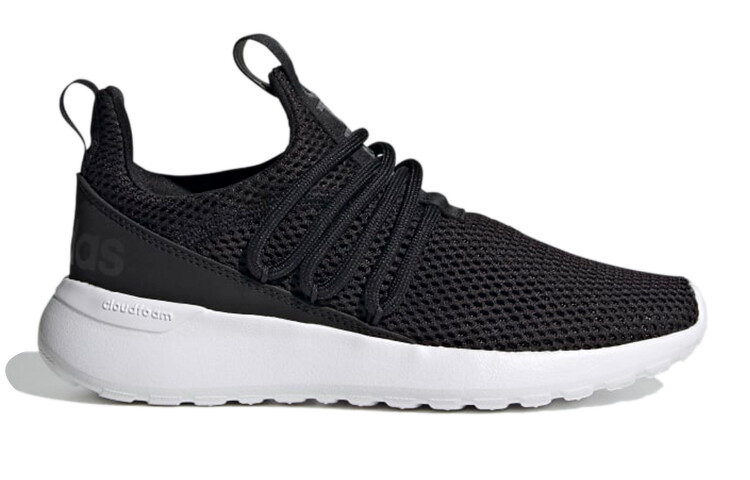 Кроссовки adidas neo Lite Racer Series Kids Lifestyle Shoes Kids Low-top Black/white — фото 2