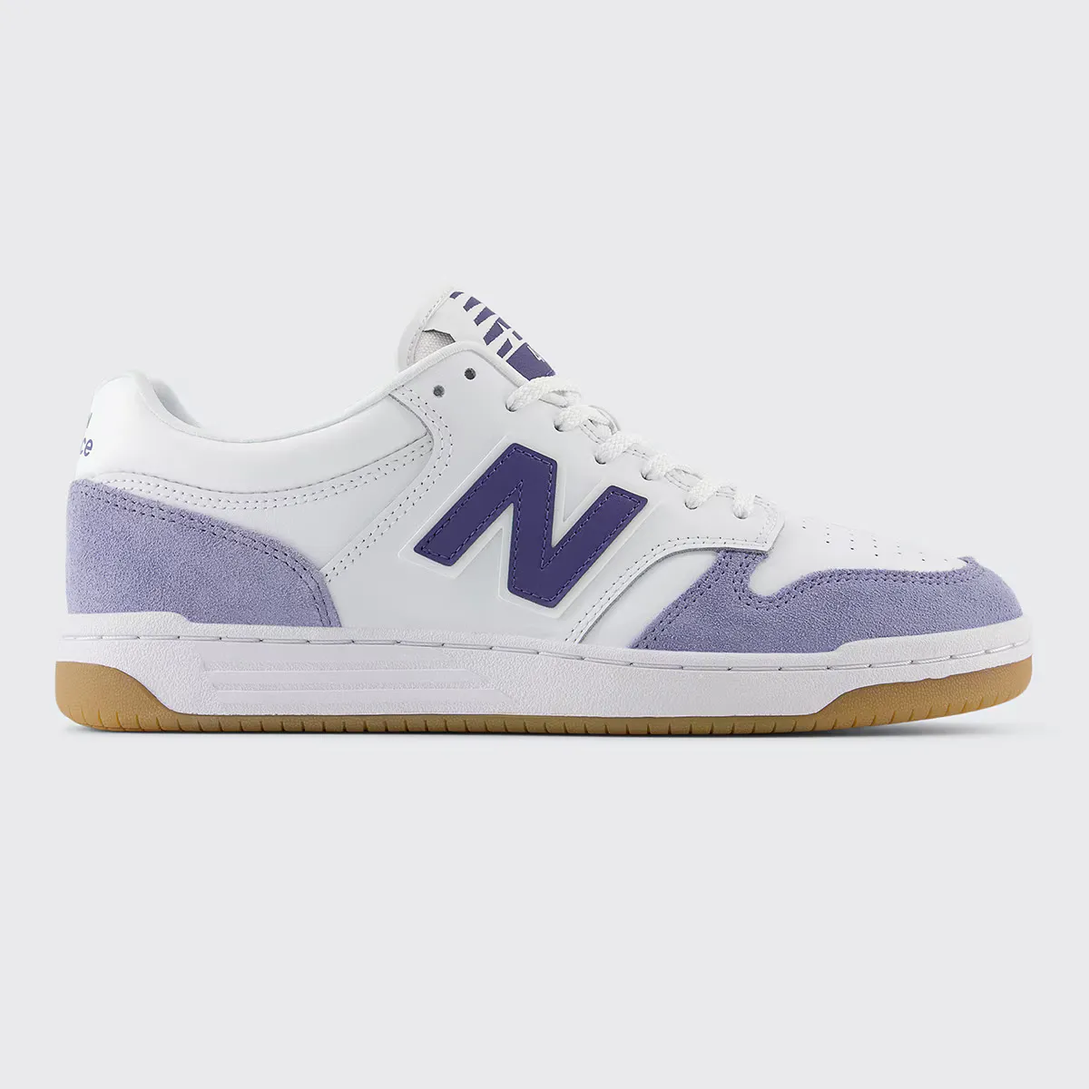 

Мужские повседневные кроссовки New Balance BB480LXB, белый/фиолетовый
