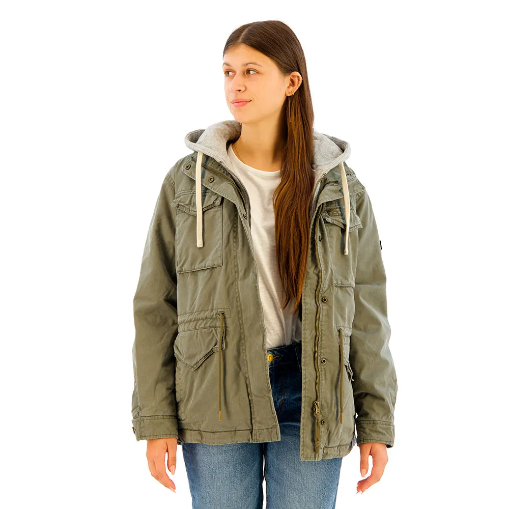 

Куртка Superdry Borg Military, зеленый