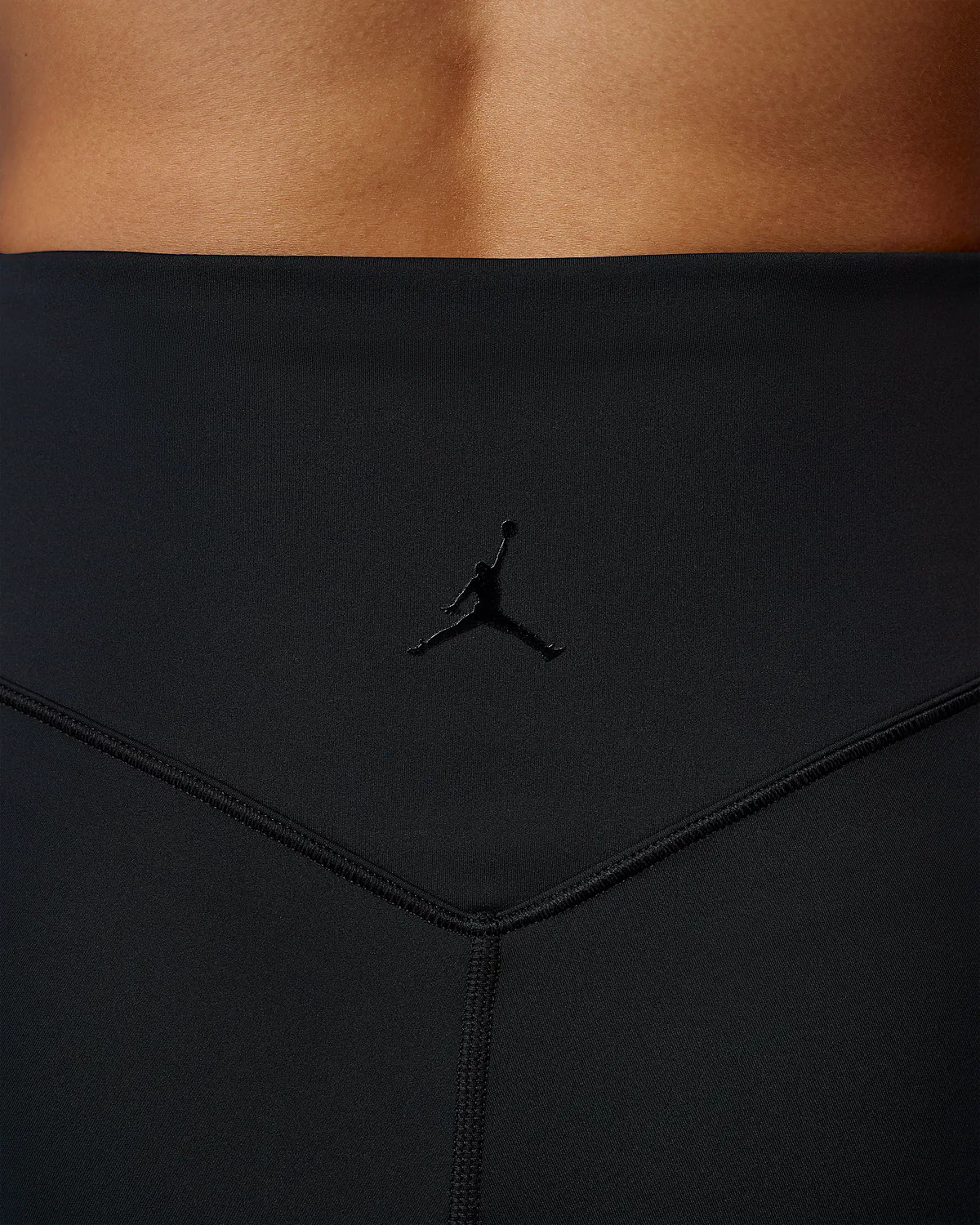 Женские высокие велосипедки 6" Jordan Sport Flightweight, Black — фото 4