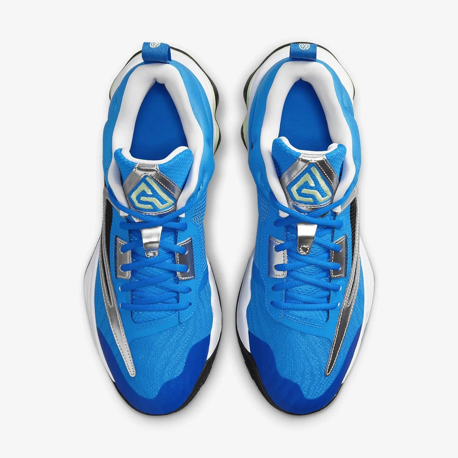 Мужские баскетбольные кроссовки Nike Giannis Immortality 3, Photo Blue Black — фото 4