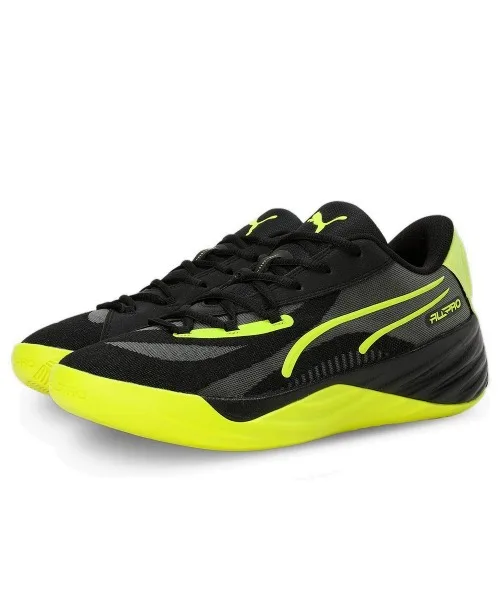 Мужские баскетбольные кроссовки PUMA ALL-PRO NITRO SUEDE чёрные