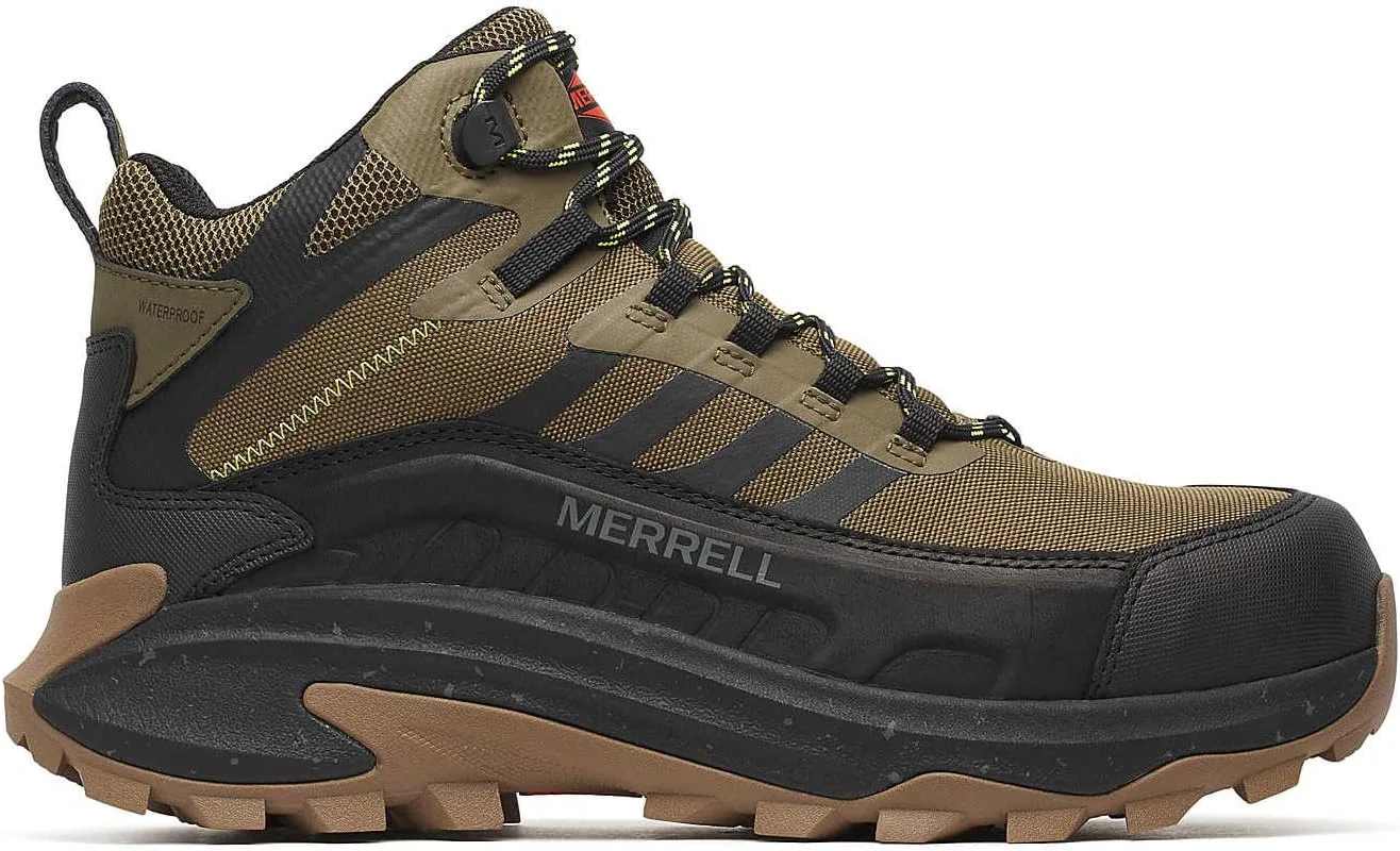 Мужские ботинки Merrell Moab Speed 2.0 Mid Nt, темно-оливковый