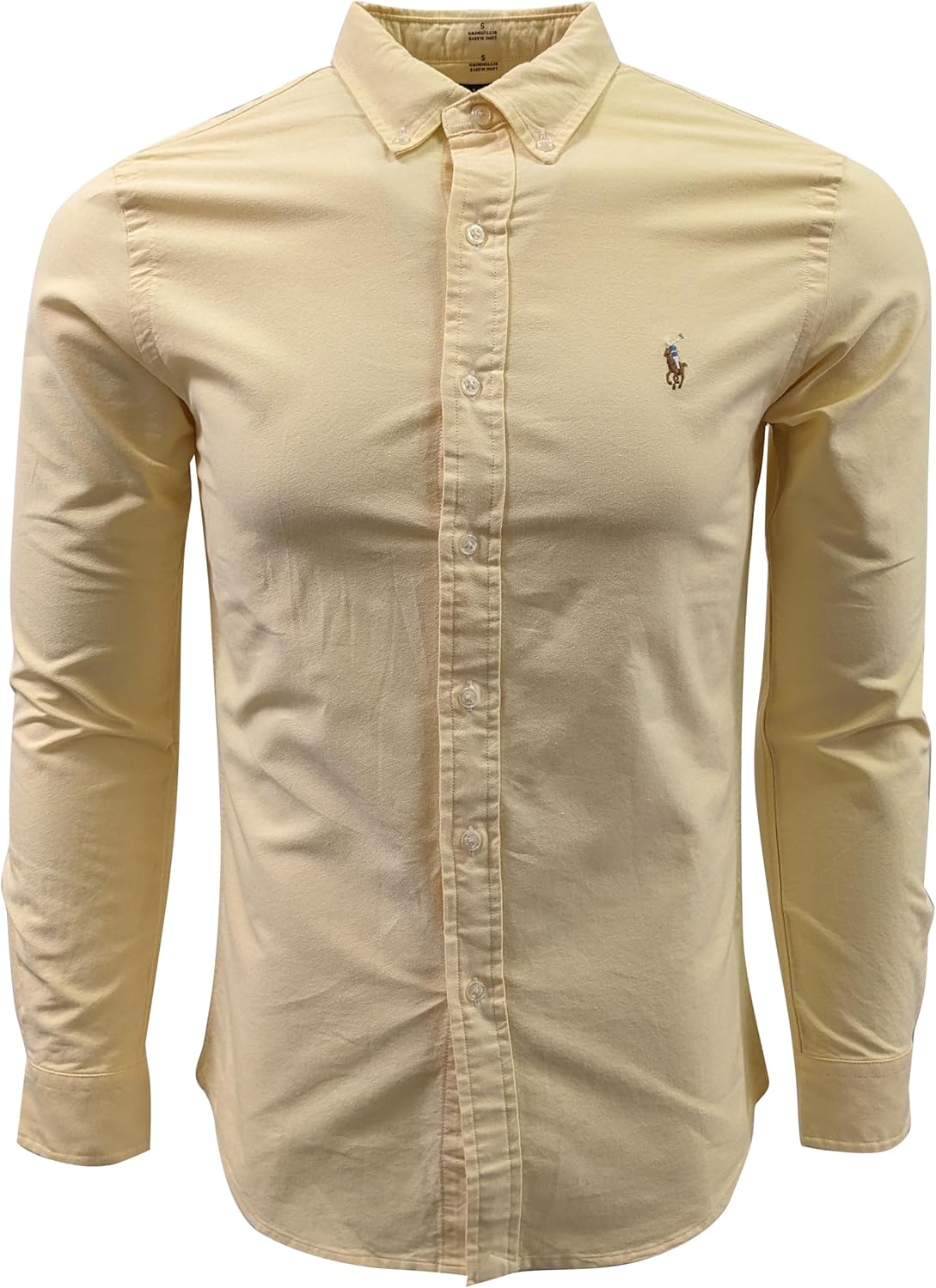 

Polo RL мужская рубашка с длинным рукавом Slim Fit POLO RALPH LAUREN, Yellow