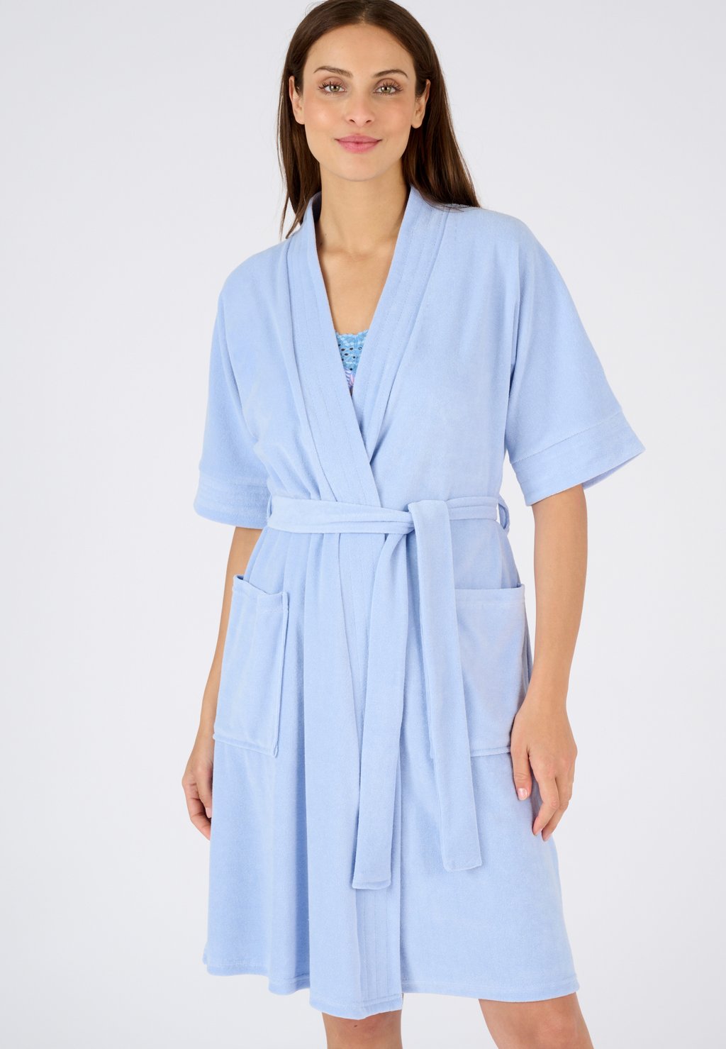 

Халат FORME KIMONO BOUCLETTE Damart, синий