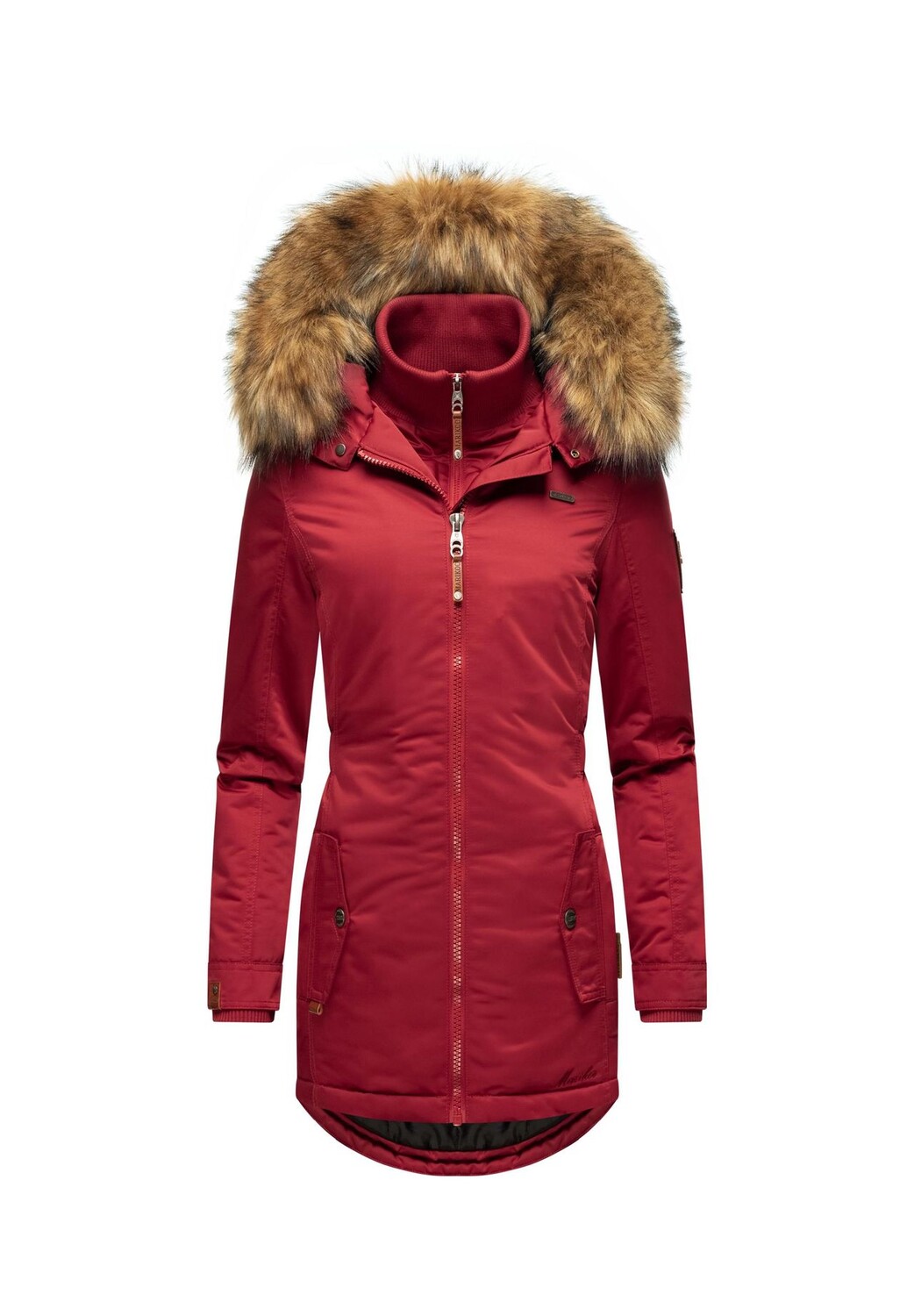 

Зимнее пальто Санаку MARIKOO, цвет Blood Red