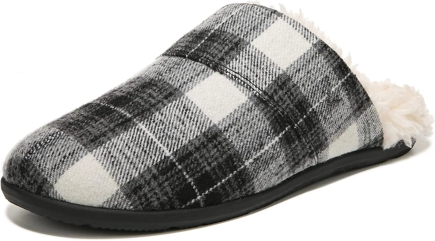 Тапочки с ортопедической стелькой Vionic, Black Plaid