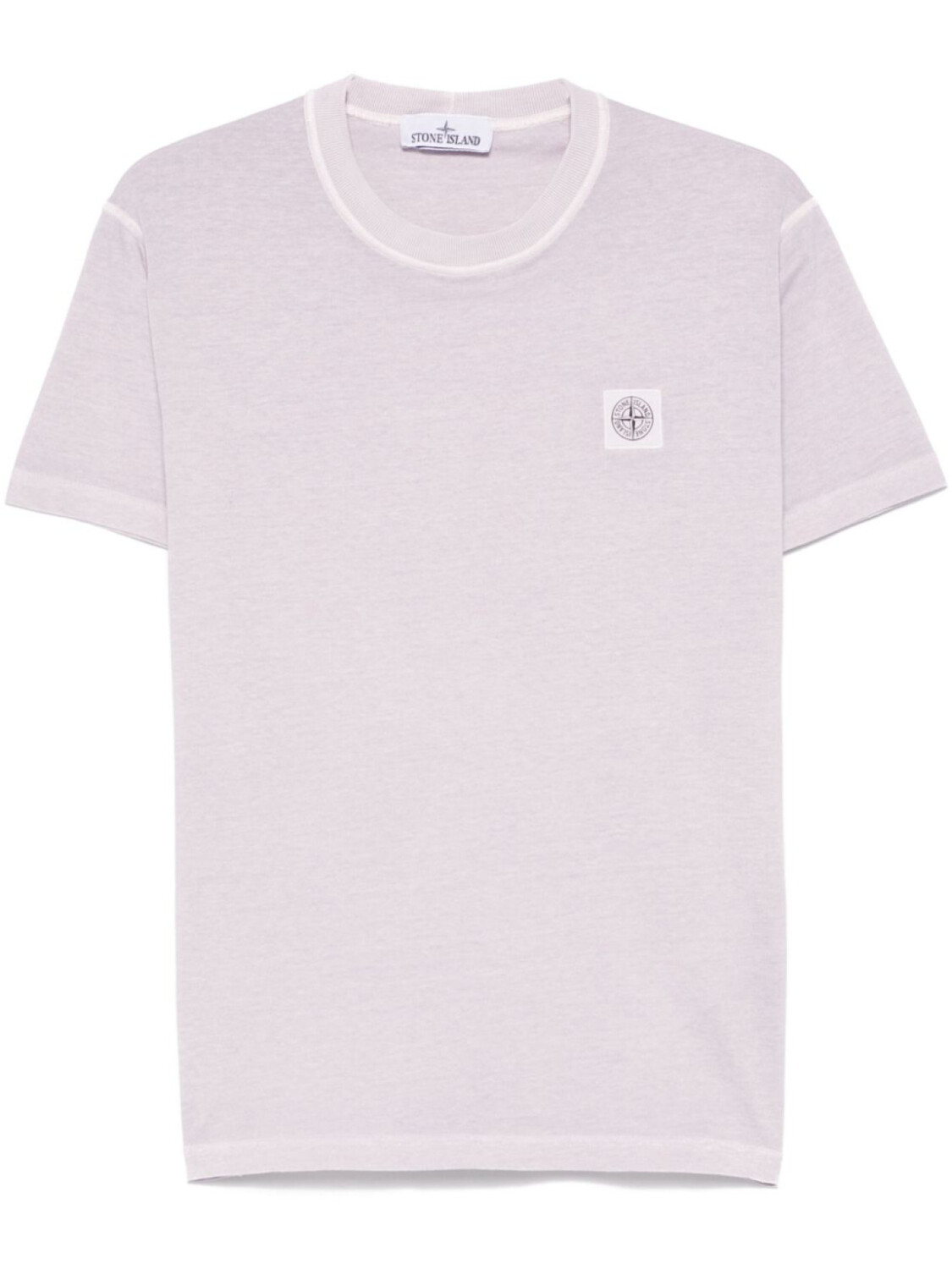 

Stone Island футболка из органического хлопка, фиолетовый