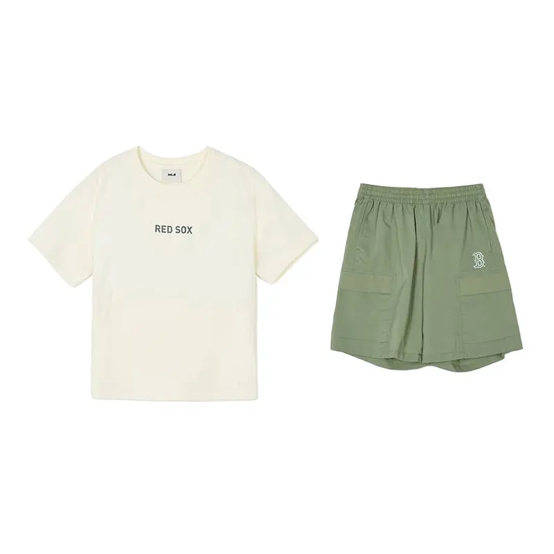 

Повседневная спортивная одежда для подростков MLB KIDS, кремовый