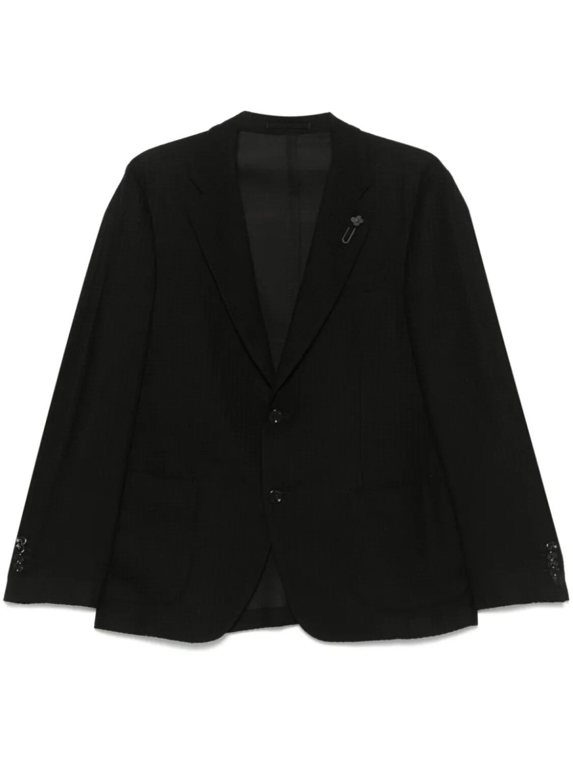 

Lardini однобортный пиджак, черный