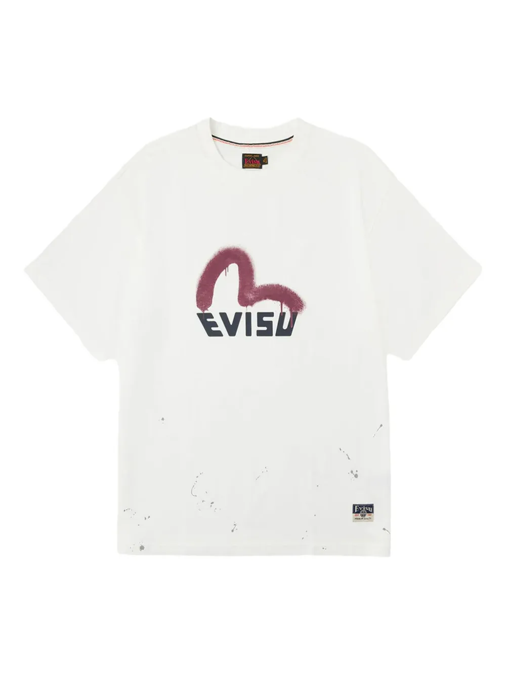 

Футболка с логотипом Evisu, белый
