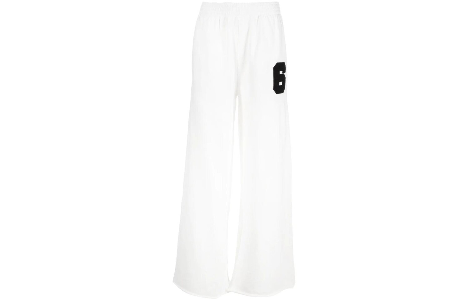 

Трикотажные спортивные штаны женские белые Mm6 Maison Margiela