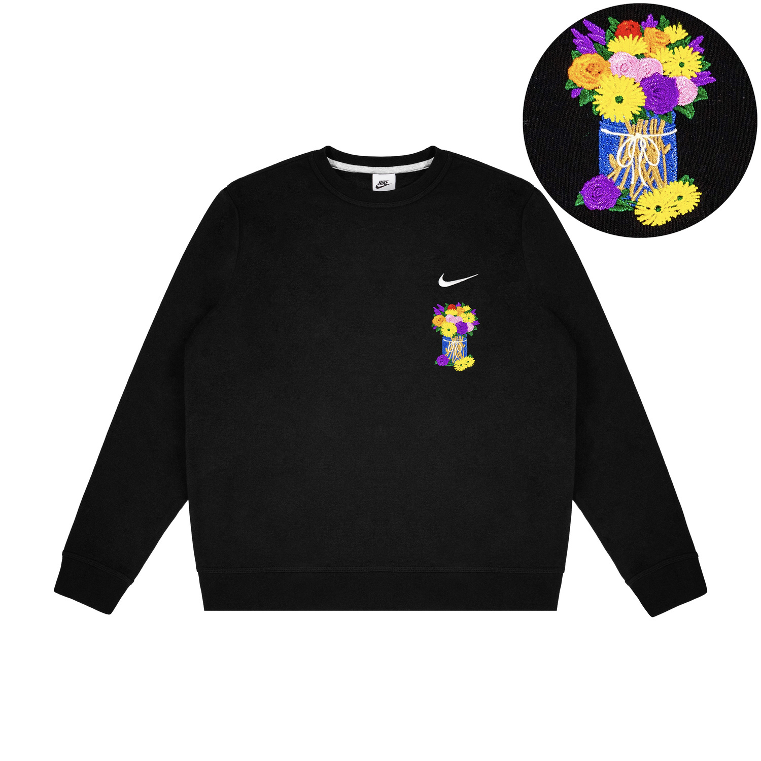 

Nike Фантазийный свитшот унисекс черный