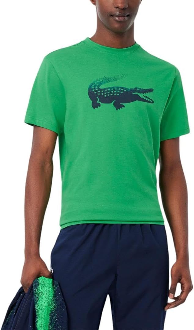 

Мужская футболка Lacoste Sport Tennis X Daniil Medvedev, Bright Green, Зеленый, Мужская футболка Lacoste Sport Tennis X Daniil Medvedev, Bright Green