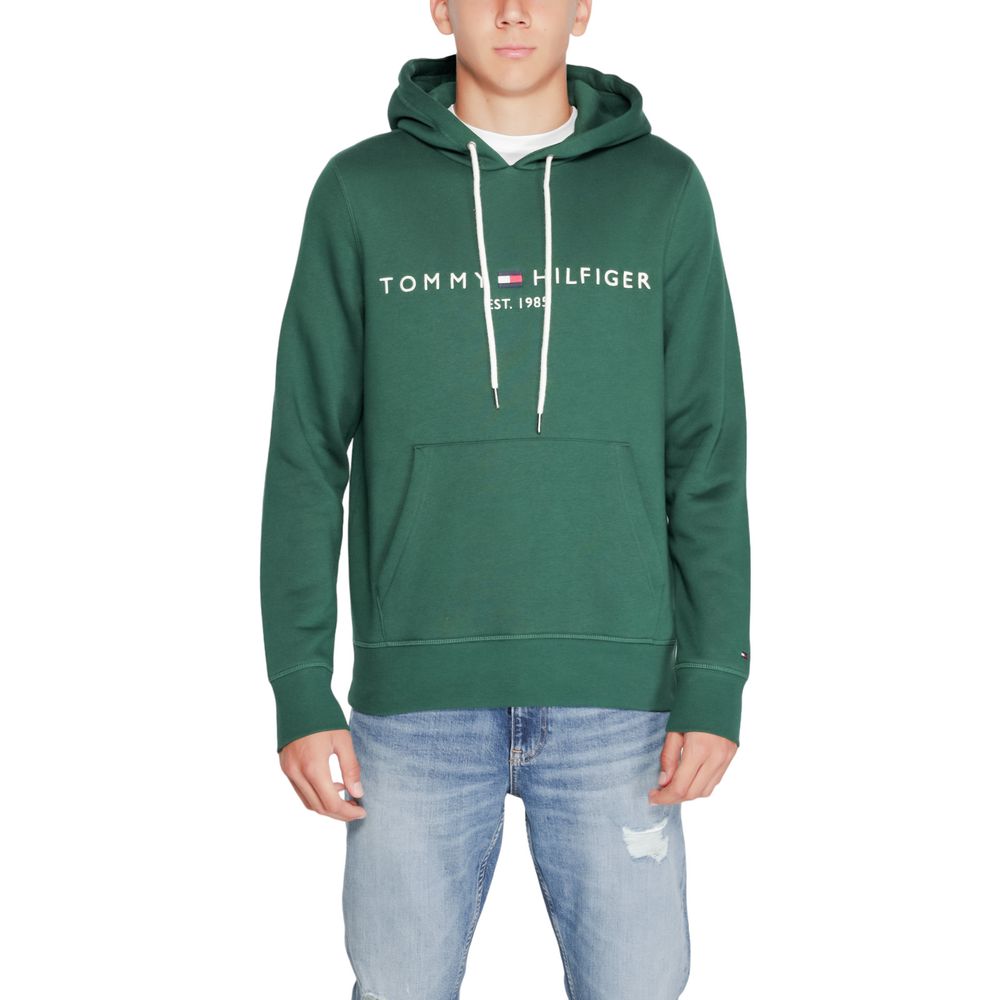 

Зеленый хлопковый свитер Tommy Hilfiger