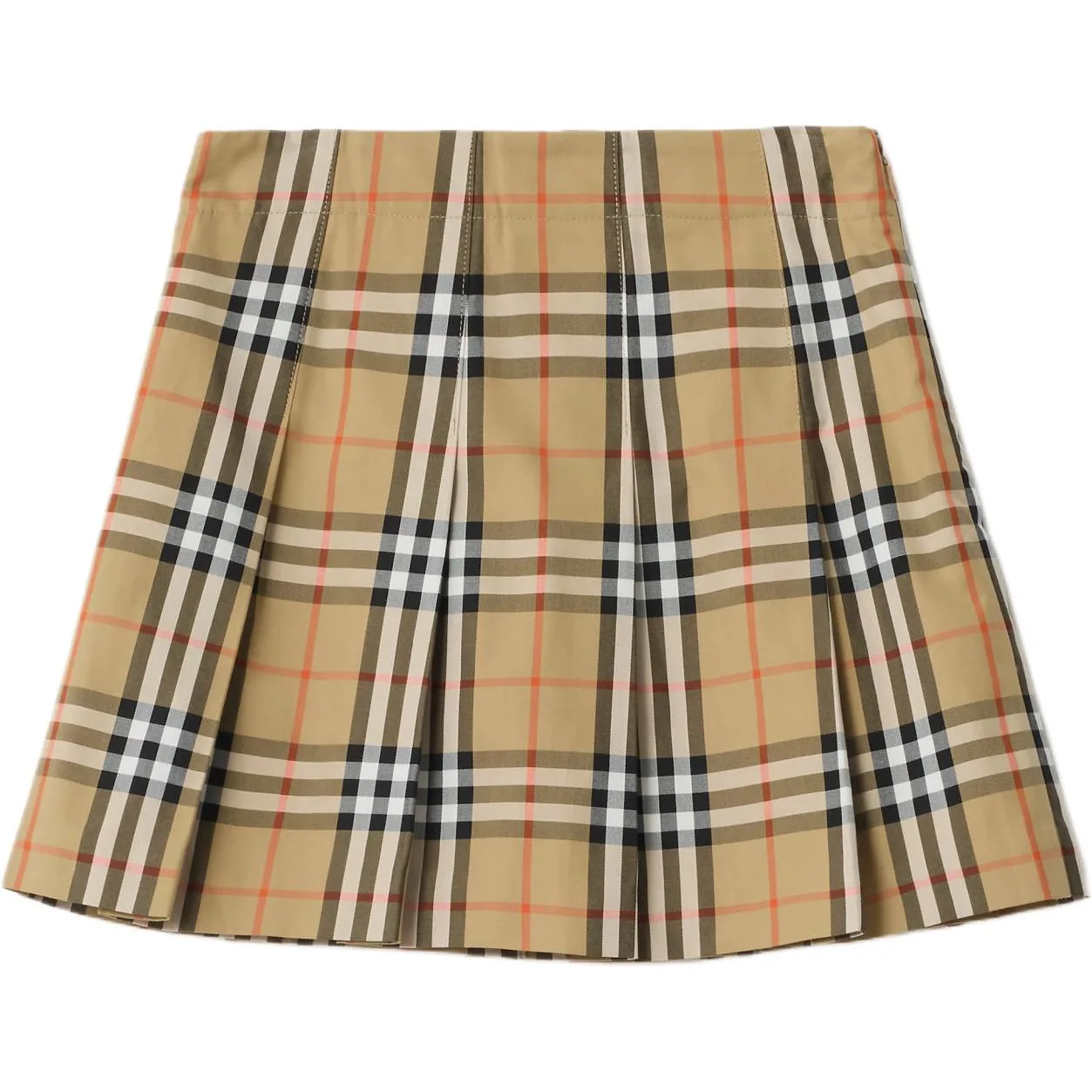 Летняя юбка для детей Burberry, Sandy Beige