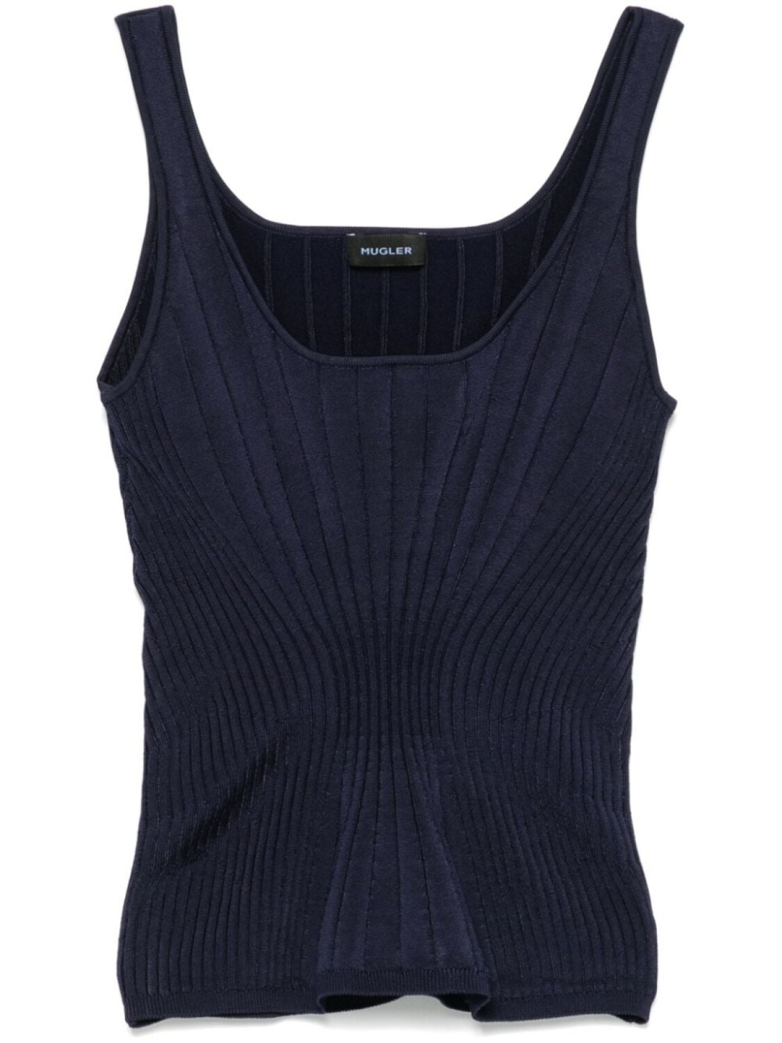 

Трикотажная майка Mugler, синий