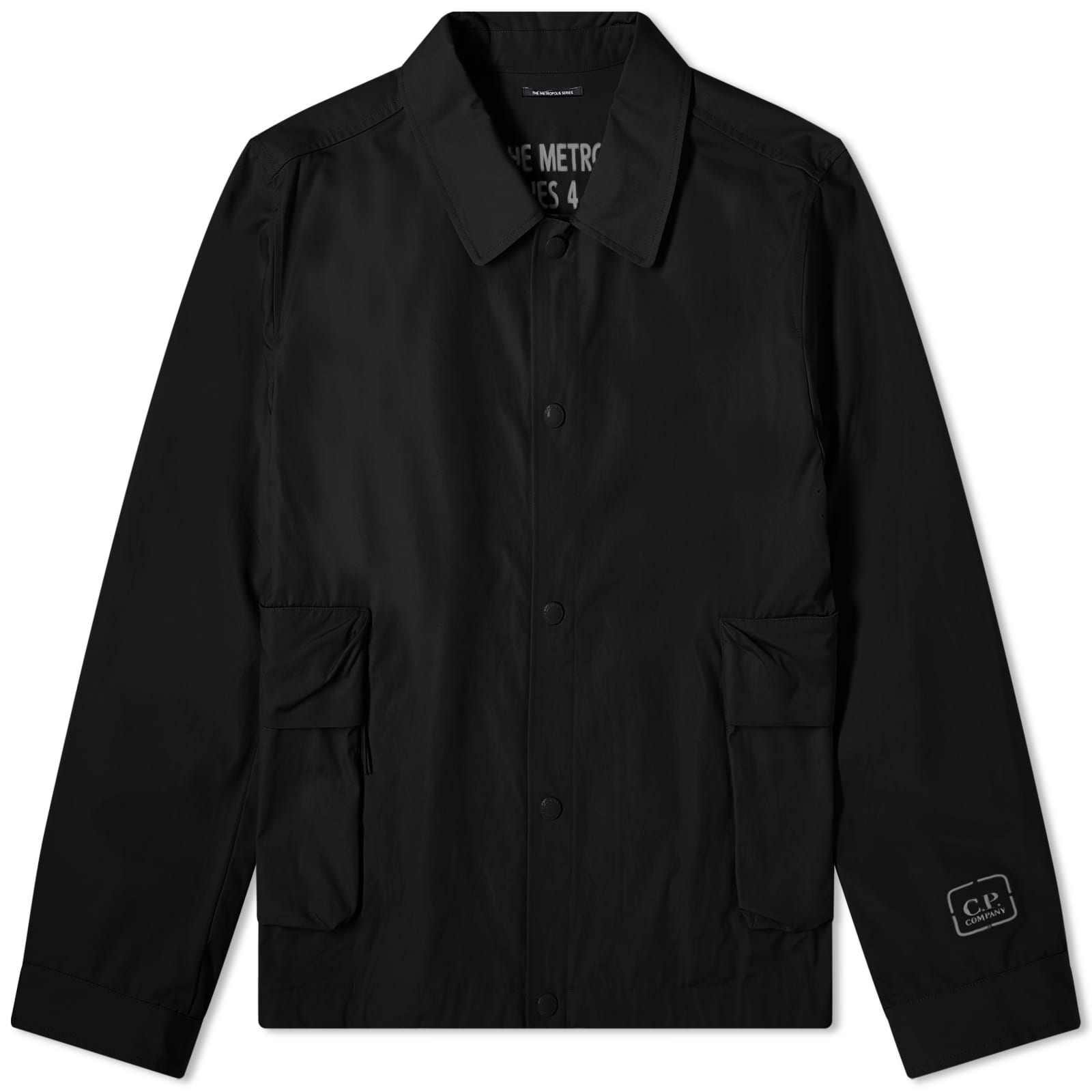 

Рубашка C.P. Company Metropolis Hyst Overshirt, черный