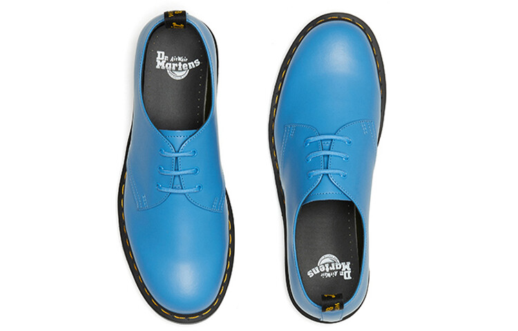 Полуботинки Dr.Martens 1461 Iced Smooth Leather Oxford 'Blue' Women's — фото 2