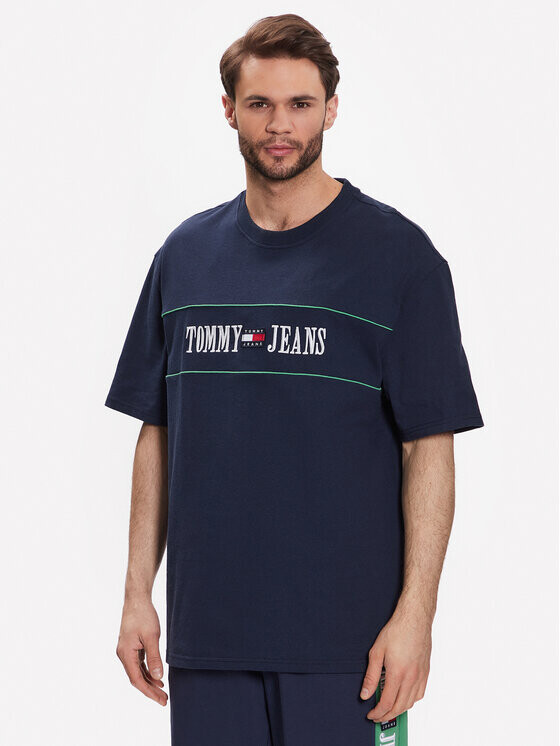 

Футболка свободного кроя Tommy Jeans, синий