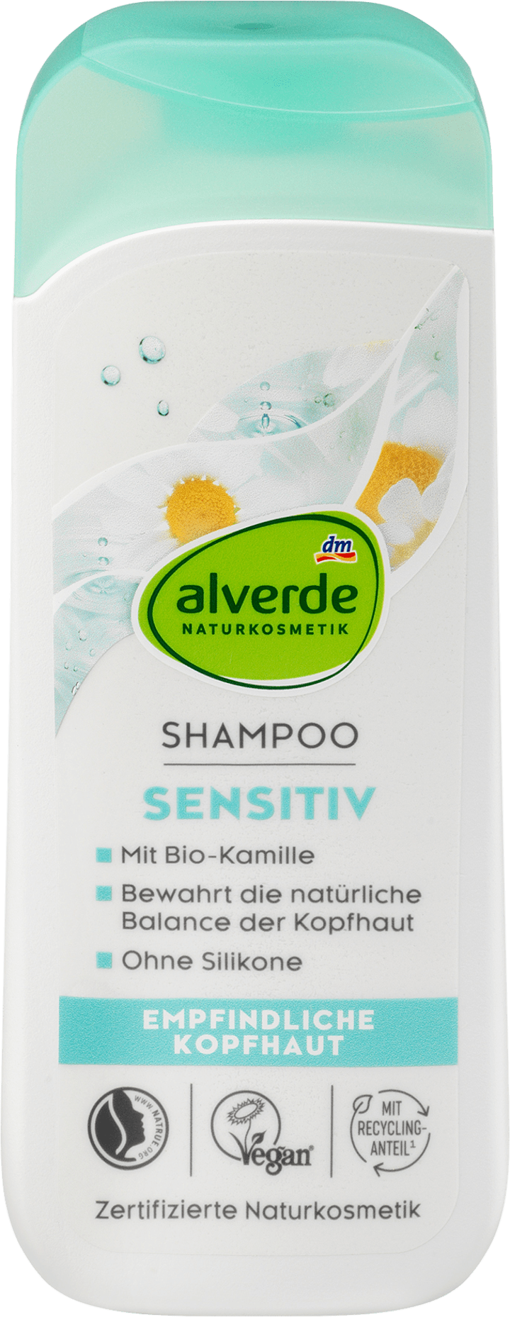 

Шампунь alverde NATURKOSMETIK Shampoo Sensitiv Kamille, 200 ml