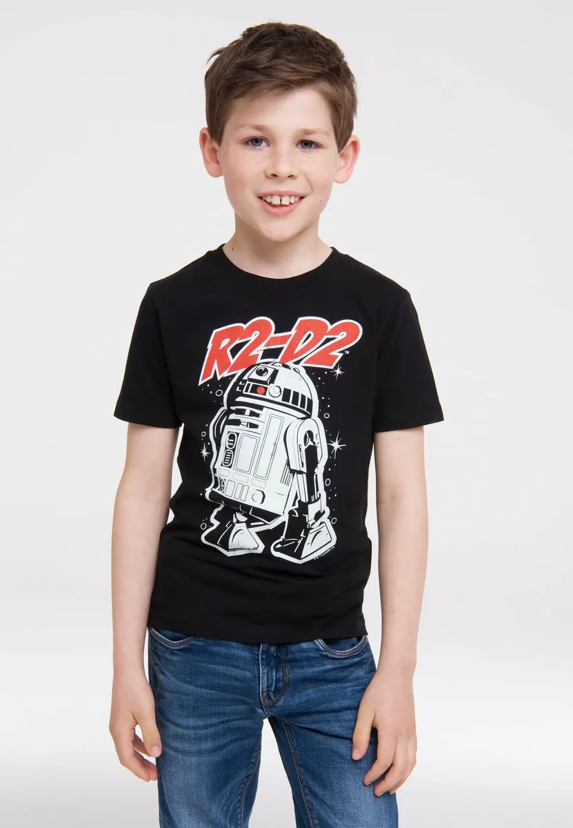 

Logoshirt Футболка "Звездные войны – R2-D2", с лицензионным оригинальным дизайном, красный