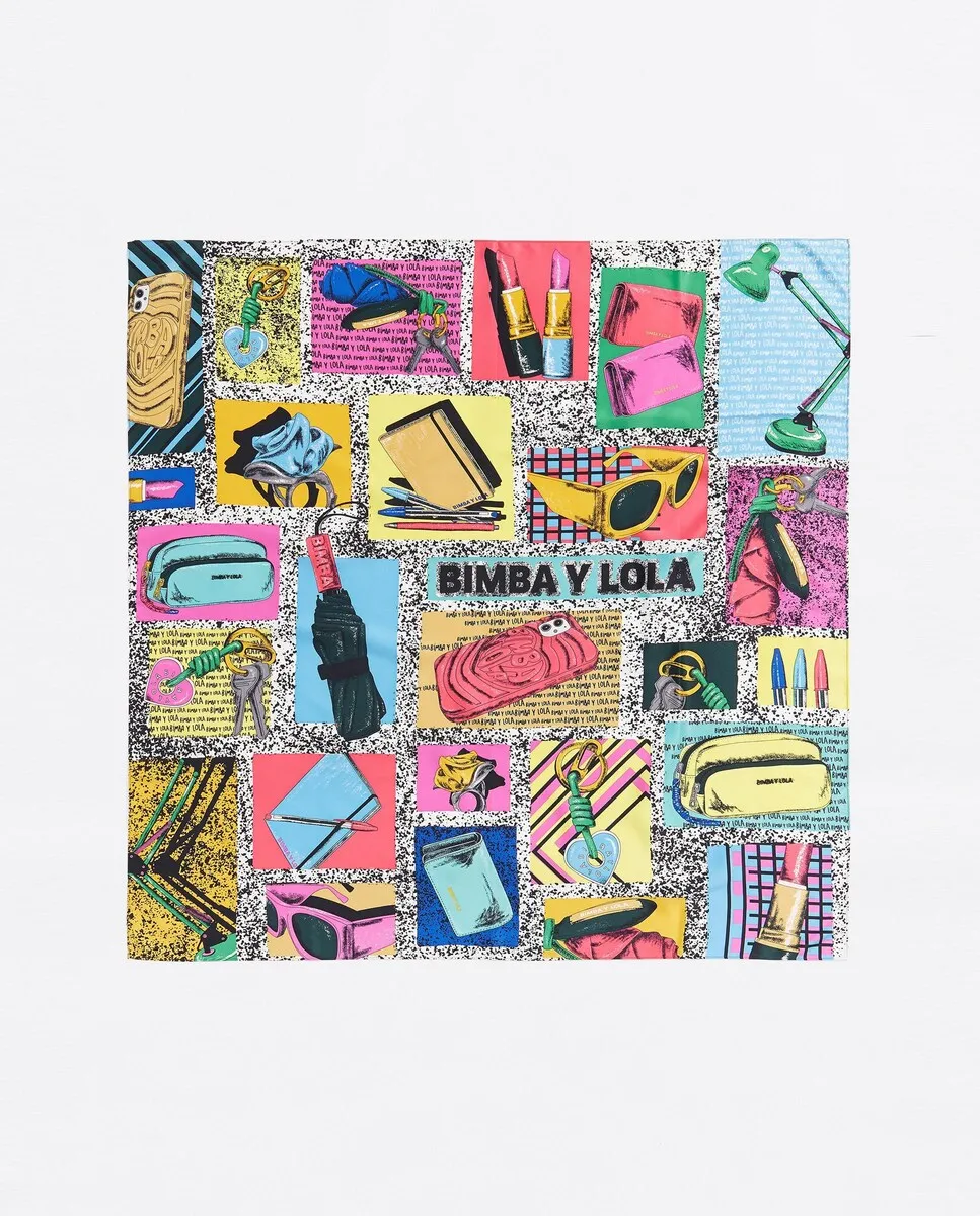 

Аксессуары и логотипы для женских шарфов Bimba y Lola, белый