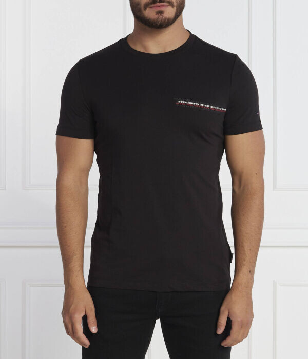 

Футболка Tommy Hilfiger Monotype, черный