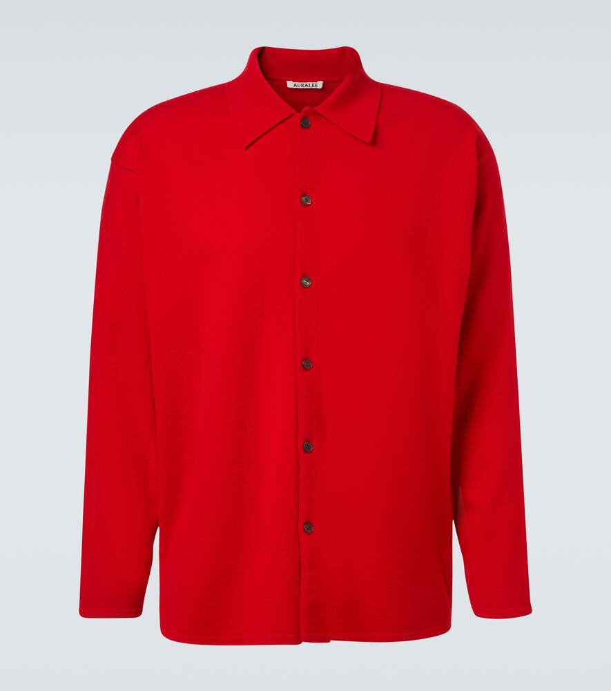 

Шерстяная рубашка Auralee