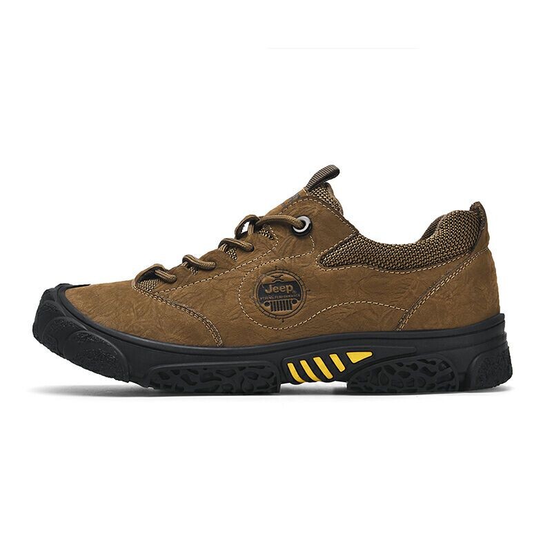 

Кроссовки мужские треккинговые Hiking / Trekking Shoes Men Low-Top Jeep, хаки