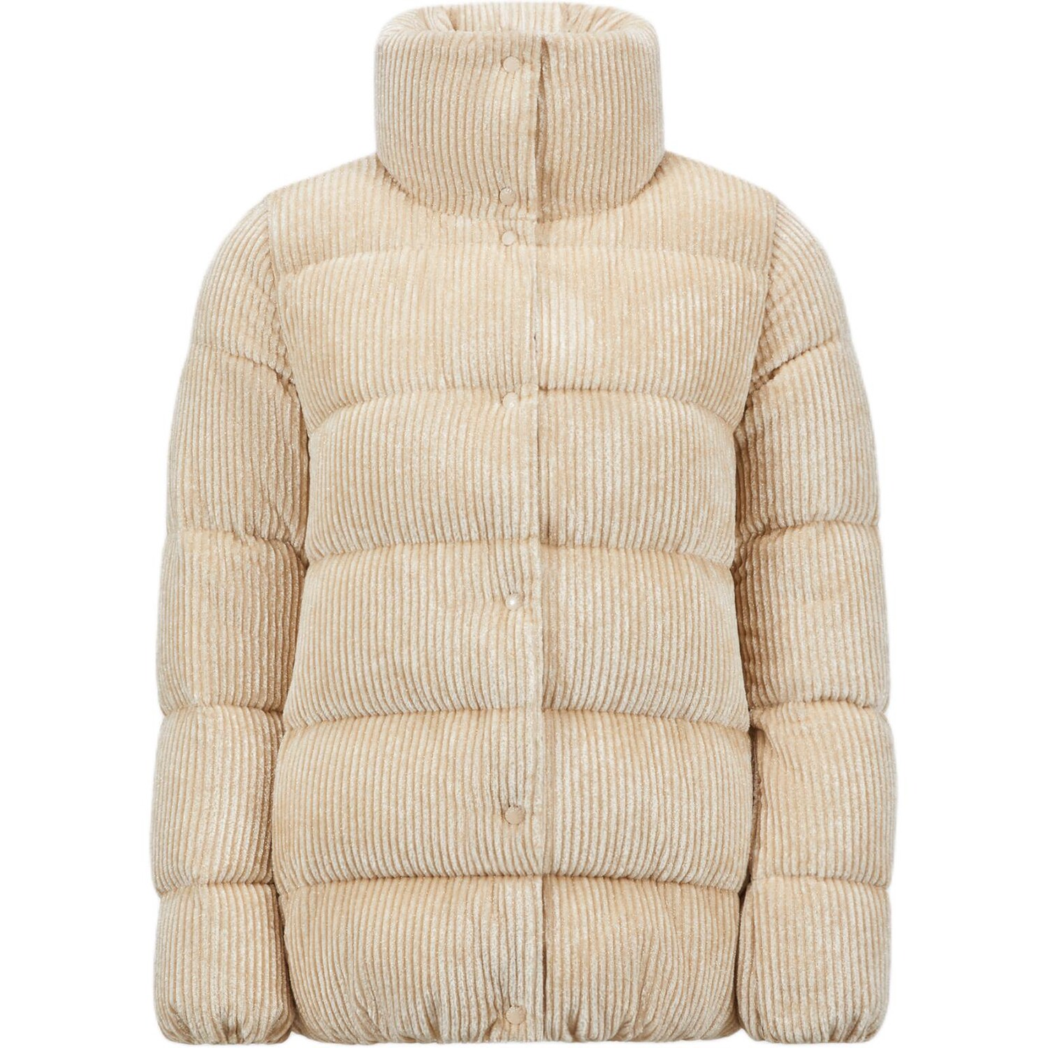 

Пуховик женский светло-бежевый Moncler