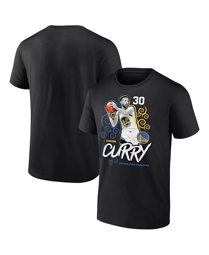 

Мужская футболка Stephen Curry Black Golden State Warriors Competitor Fanatics Mto Label