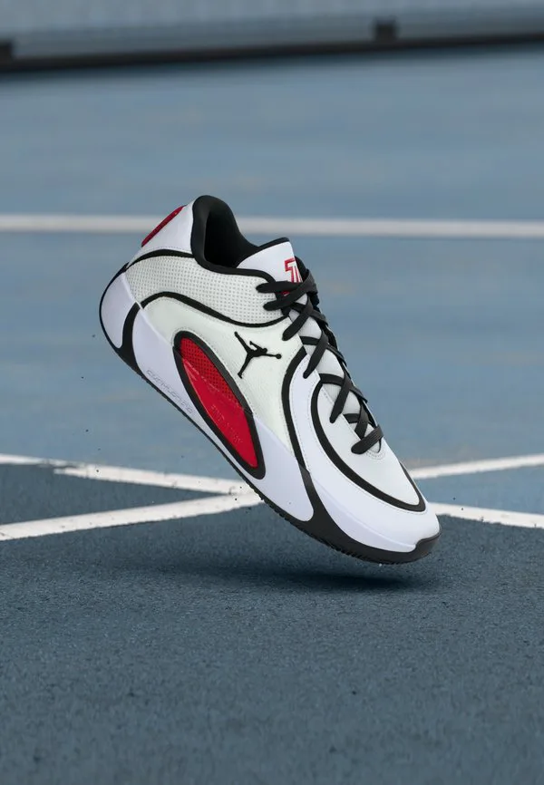 Баскетбольные кроссовки jordan tatum 4 Jordan, White/University Red/Black