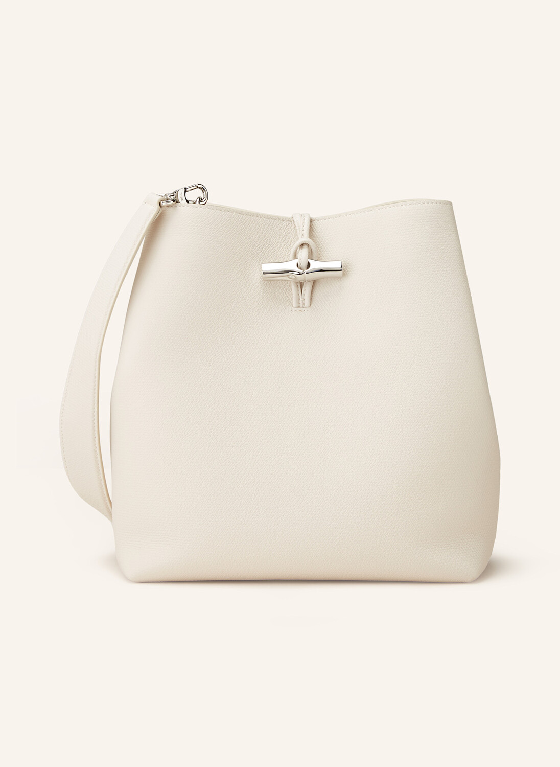 

Шопер le roseau средний Longchamp, бежевый