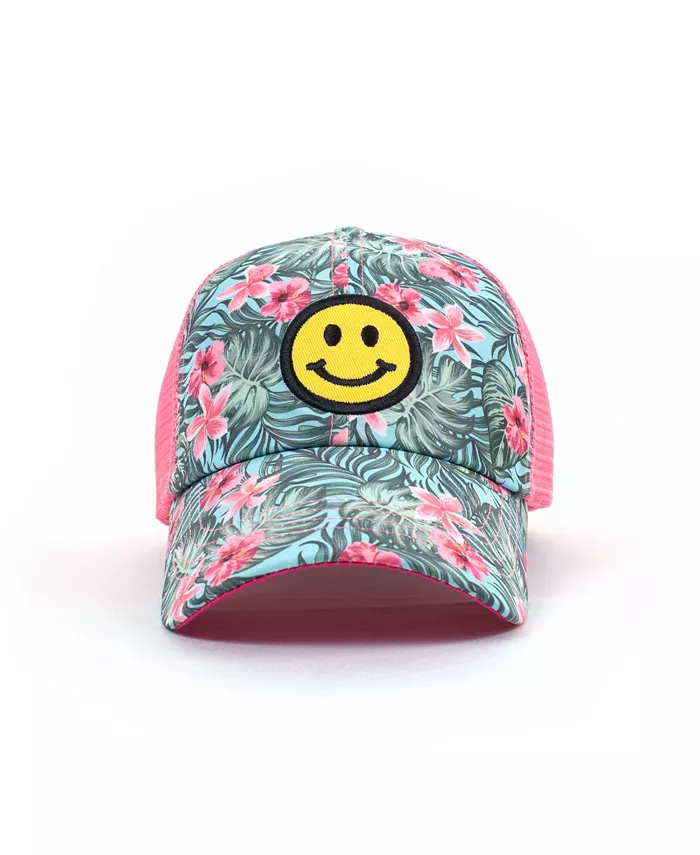 

Женская регулируемая бейсболка Smiley Face с застежкой-кнопкой Shady Lady