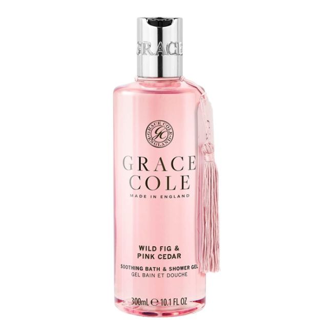 

Гель для ванны и душа «Дикий инжир и розовый кедр» Grace Cole, 300 мл