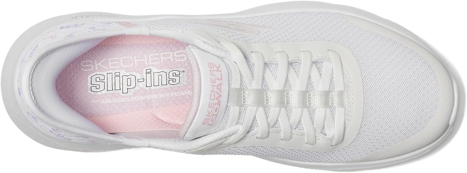 Мужские кроссовки Skechers USA Neville 210546, белый/розовый — фото 2