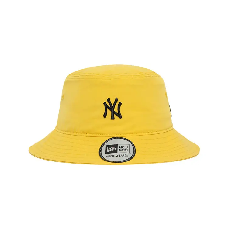 

New Era Жёлтая унисекс панама из полиэстера, Yellow
