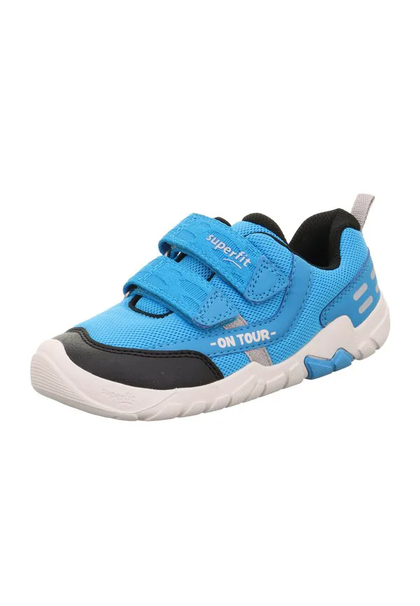 Низкие кроссовки halfschuh Superfit, Türkis Schwarz — фото 2