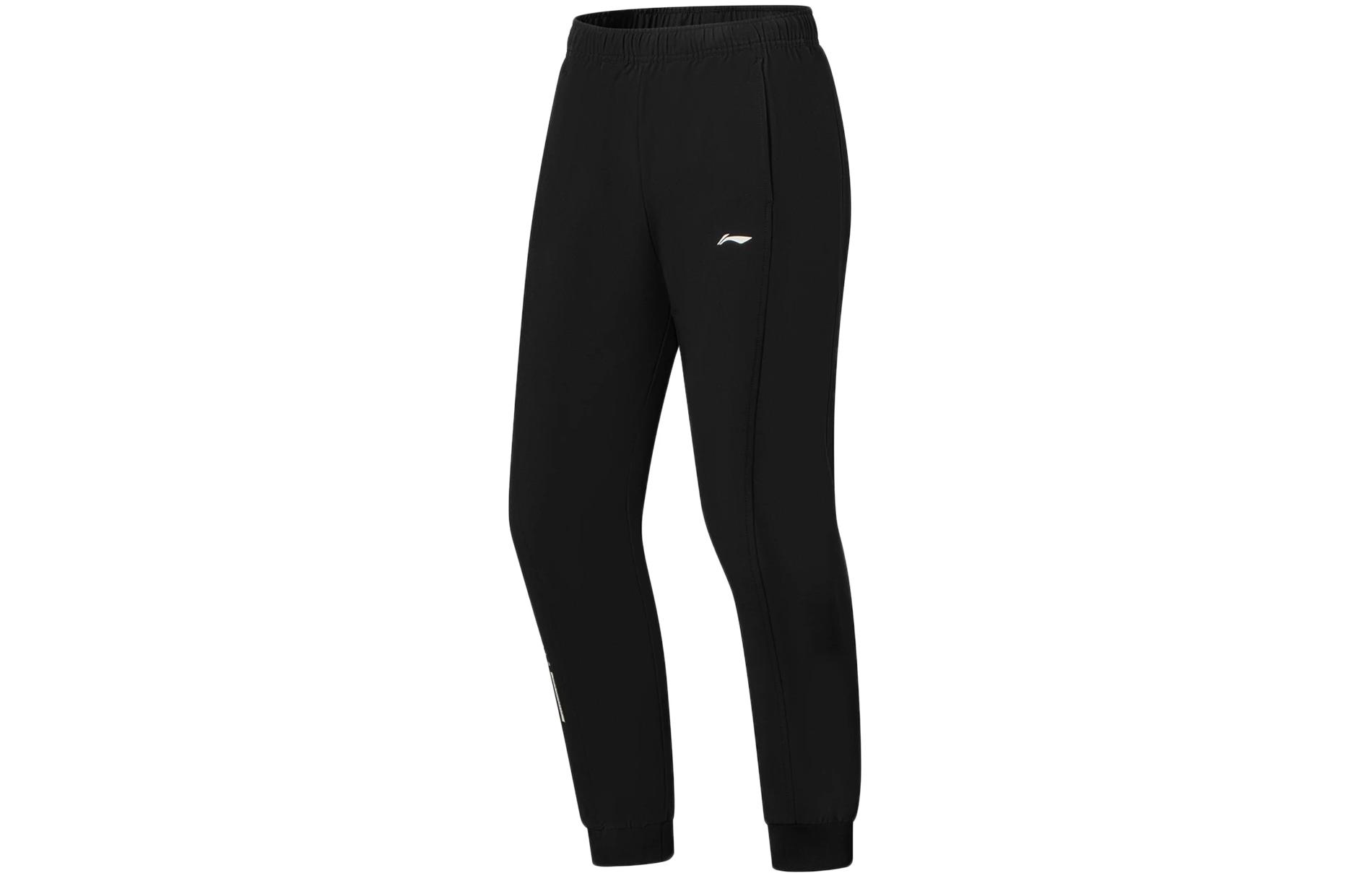 

Фитнес серия вязаные спортивные штаны женские LINING, черный