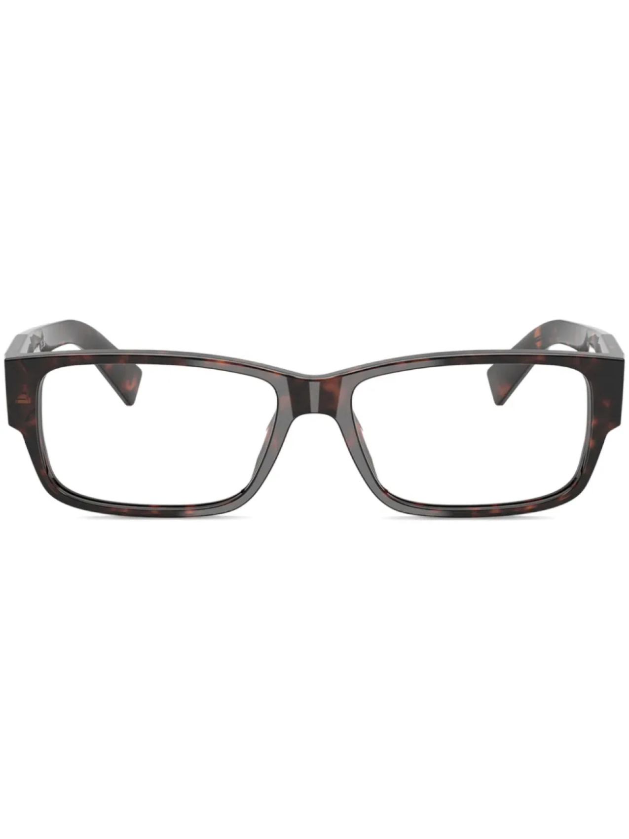 

Prada Eyewear очки в прямоугольной оправе, коричневый