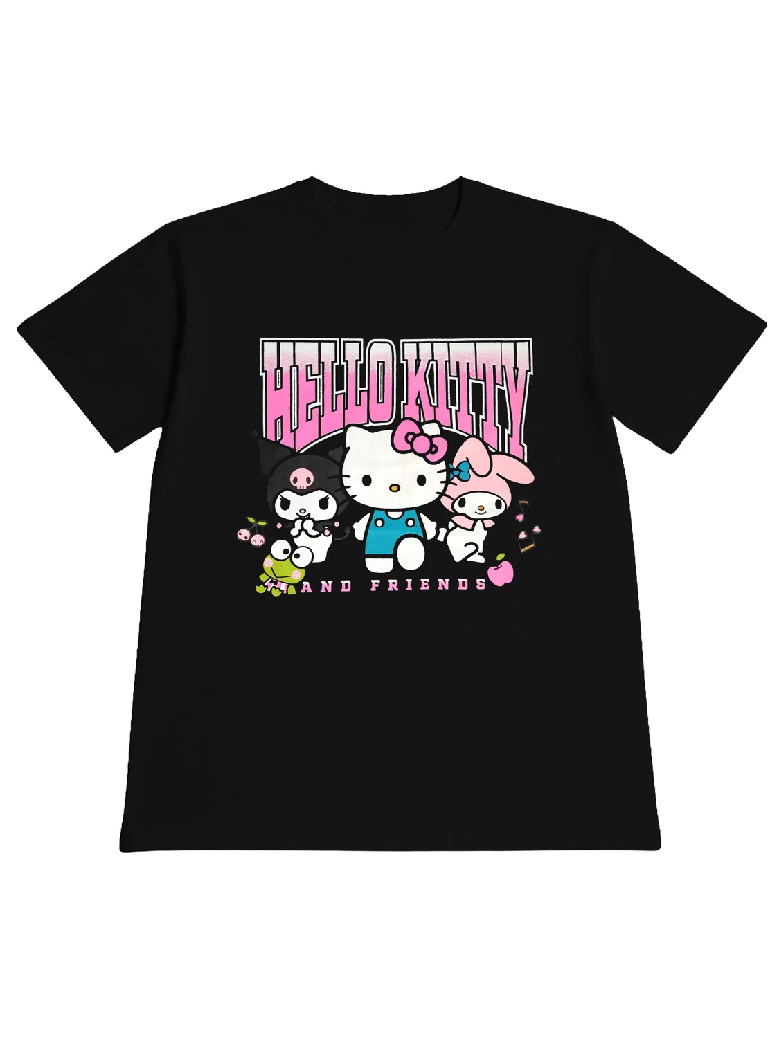 Футболка Hello Kitty, черная — фото 2