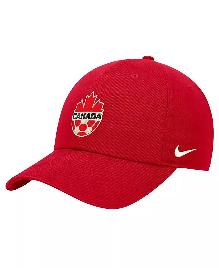 

Мужская красная гибкая кепка Canada Soccer Club Nike, красный