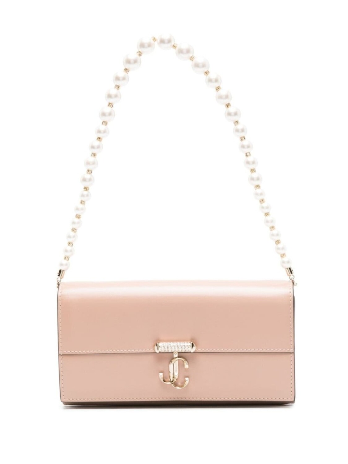 

Jimmy Choo кошелек Avenue с цепочкой, нейтральный цвет