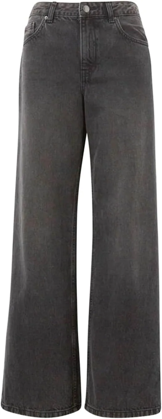 

Прямые джинсы для женщин, High Waisted, Wide Leg, Loose